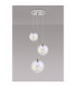 Newstead 31cm Round Pendant 3 x G9 Polished Chrome/Iridescent-3