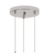 Newstead 31cm Round Pendant 3 x G9 Polished Chrome/Iridescent-4