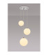Newstead 31cm Round Pendant 3 x G9 Polished Chrome/Opal-3