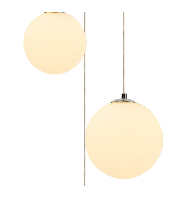 Newstead 31cm Round Pendant 3 x G9 Polished Chrome/Opal-5