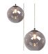 Newstead 31cm Round Pendant 3 x G9 Polished Chrome/Smoke-5