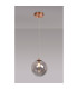 Newstead 18cm Single Pendant 1 x G9 Antique Copper/Smoke-3