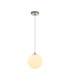 Newstead 18cm Single Pendant 1 x G9 Polished Chrome/Opal-4