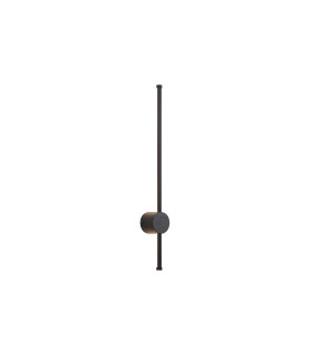 Millbrook 65cm Wall Lamp 12W LED 3000K 1100lm IP54 Black -1