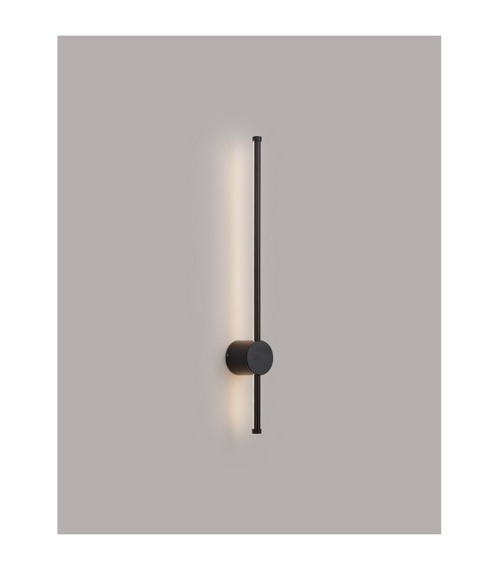 Millbrook 65cm Wall Lamp 12W LED 3000K 1100lm IP54 Black -3