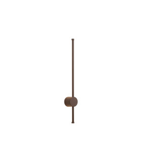Millbrook 65cm Wall Lamp 12W LED 3000K 1100lm IP54 Dark Brown -1
