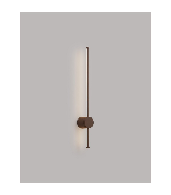 Millbrook 65cm Wall Lamp 12W LED 3000K 1100lm IP54 Dark Brown -3