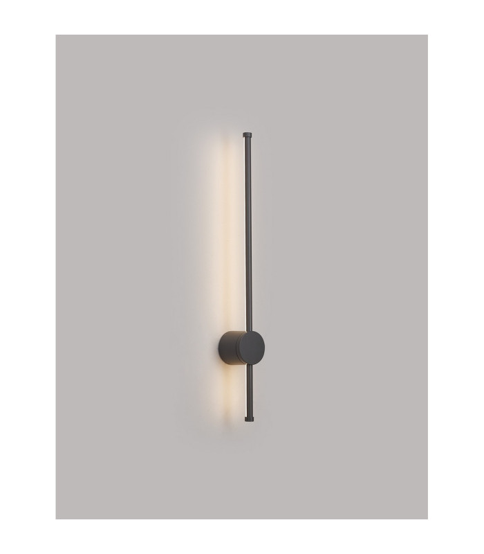 Millbrook 65cm Wall Lamp 12W LED 3000K 1100lm IP54 Dark Grey -3