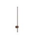 Millbrook 81cm Wall Lamp 14W LED 3000K 1400lm IP54 Dark Brown -1