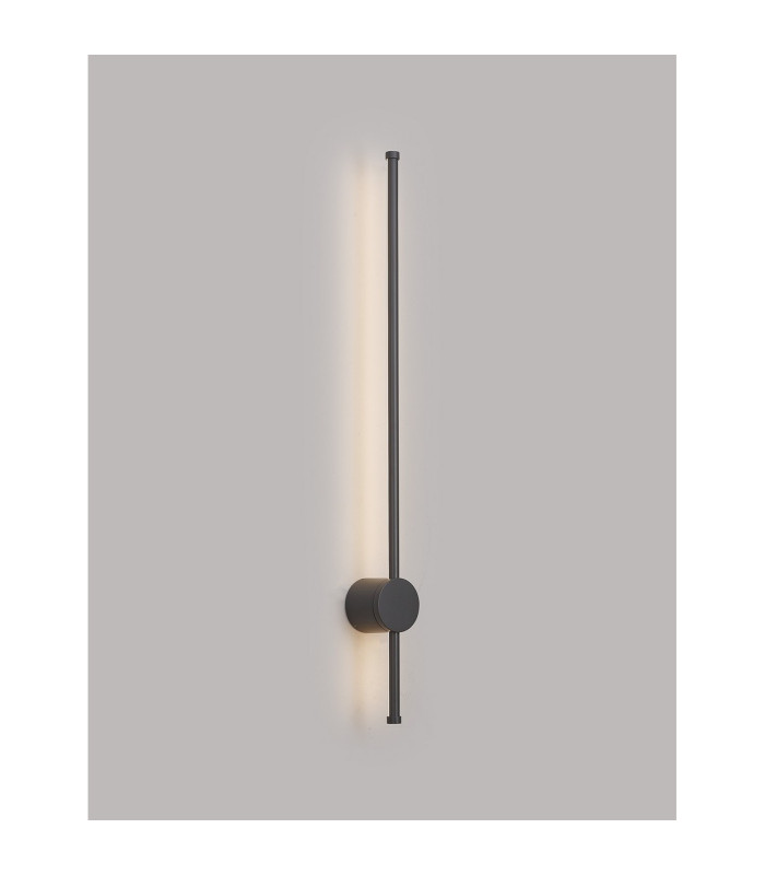 Millbrook 81cm Wall Lamp 14W LED 3000K 1400lm IP54 Dark Grey -3
