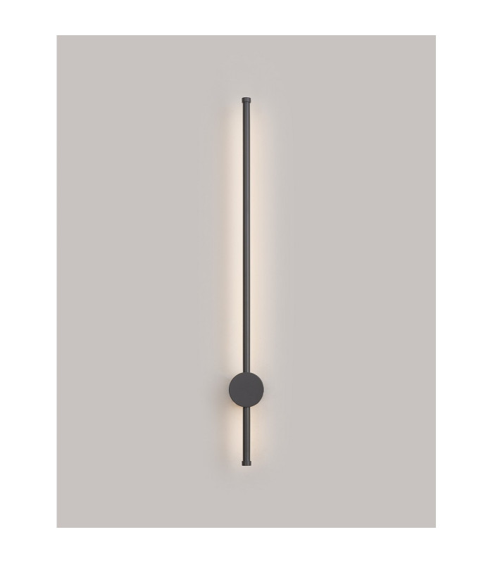 Millbrook 81cm Wall Lamp 14W LED 3000K 1400lm IP54 Dark Grey -12