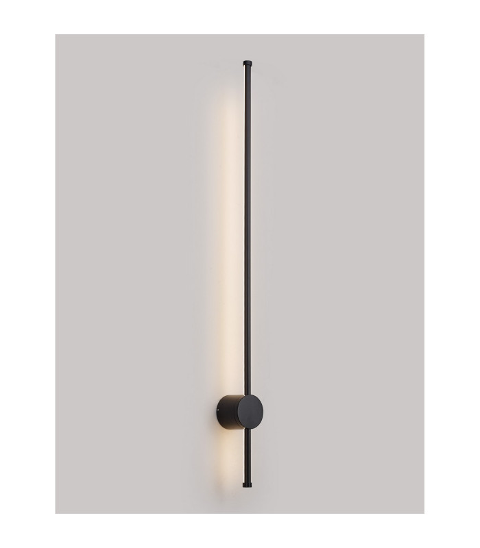 Millbrook 97cm Wall Lamp 20W LED 3000K 2000lm IP54 Black -3