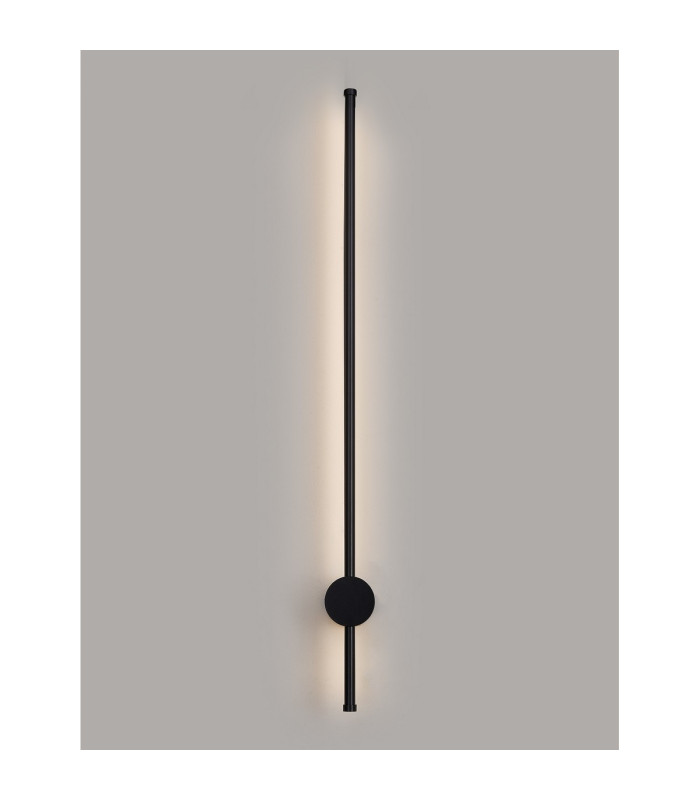 Millbrook 97cm Wall Lamp 20W LED 3000K 2000lm IP54 Black -12