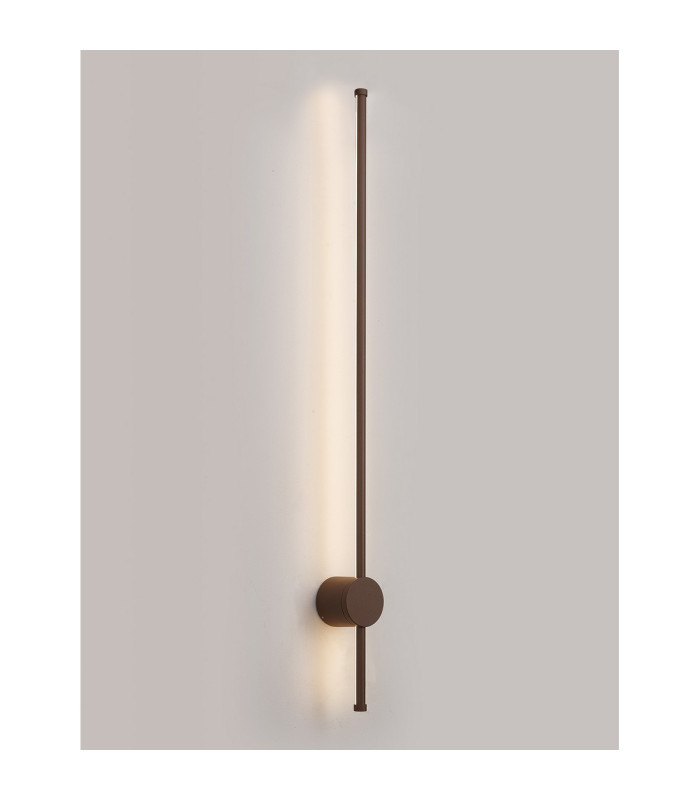 Millbrook 97cm Wall Lamp 20W LED 3000K 2000lm IP54 Dark Brown -3