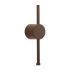 Millbrook 97cm Wall Lamp 20W LED 3000K 2000lm IP54 Dark Brown -7