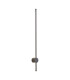 Millbrook 97cm Wall Lamp 20W LED 3000K 2000lm IP54 Dark Grey -1