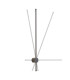 Millbrook 97cm Wall Lamp 20W LED 3000K 2000lm IP54 Dark Grey -4