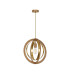 Bethany 40cm Pendant 1 x E27 Dark Oak/Antique Bronze-6