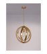 Bethany 40cm Pendant 1 x E27 Dark Oak/Antique Bronze-12