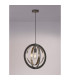 Bethany 40cm Pendant 1 x E27 Graphite/Satin Nickel-3