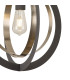 Bethany 40cm Pendant 1 x E27 Graphite/Satin Nickel-8