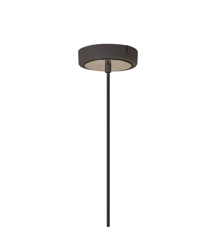 Bethany 40cm Pendant 1 x E27 Graphite/Satin Nickel-9