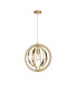 Bethany 40cm Pendant 1 x E27 Painted Gold/French Gold-4