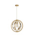 Bethany 40cm Pendant 1 x E27 Painted Gold/French Gold-5