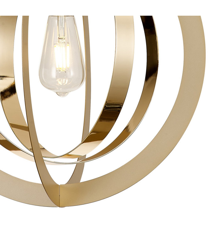Bethany 40cm Pendant 1 x E27 Painted Gold/French Gold-7