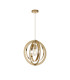 Bethany 40cm Pendant 1 x E27 Painted Gold/French Gold-9