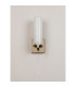 Ellenville Pull Switch Wall Light 1 Light E14 IP44 Antique Brass/Opal Glass-13