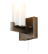 Ellenville Pull Switch Wall Light 1 Light E14 IP44 Bronze/Opal Glass-7