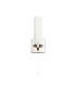 Ellenville Pull Switch Wall Light 1 Light E14 IP44 Polished Nickel/Opal Glass-10