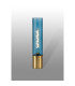 Versailles Table Lamp Tubular Glass 1 x E27 Aged Brass/Blue/Black Braided Cable-3