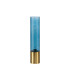 Versailles Table Lamp Tubular Glass 1 x E27 Aged Brass/Blue/Black Braided Cable-4