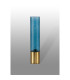 Versailles Table Lamp Tubular Glass 1 x E27 Aged Brass/Blue/Black Braided Cable-7