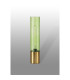 Versailles Table Lamp Tubular Glass 1 x E27 Aged Brass/Green/Black Braided Cable-6