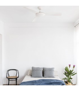Ceiling Fan 132cm White Ceiling Fan 3 Blades - 2