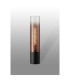 Versailles Table Lamp Tubular Glass 1 x E27 Satin Black/Copper Fade/Black Braided Twisted Cable-3