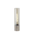 Versailles Table Lamp Tubular Glass 1 x E27 Satin Nickel/Cognac/Clear PVC Cable-1