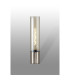 Versailles Table Lamp Tubular Glass 1 x E27 Satin Nickel/Cognac/Clear PVC Cable-3