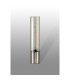 Versailles Table Lamp Tubular Glass 1 x E27 Satin Nickel/Cognac/Clear PVC Cable-7