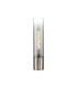 Versailles Table Lamp Tubular Glass 1 x E27 Satin Nickel/Smoke Fade/Clear PVC Cable-1