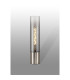 Versailles Table Lamp Tubular Glass 1 x E27 Satin Nickel/Smoke Fade/Clear PVC Cable-3