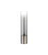 Versailles Table Lamp Tubular Glass 1 x E27 Satin Nickel/Smoke Fade/Clear PVC Cable-4