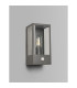Selkirk Rectangular Case Wall Lamp PIR Sensor 1 x E27 IP44 Dark Grey -10