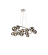 Marshall 90cm Twisted Pendant 12 x G9 Satin Nickel Chrome Plated Glass-1