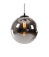 Marshall 31cm Round Pendant 3 x G9 Satin Black/Chrome Plated-8
