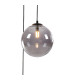 Marshall 31cm Round Pendant 3 x G9 Satin Black/Smoke Plated-7
