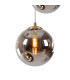 Marshall 31cm Round Pendant 3 x G9 Satin Gold/Chrome Plated-7